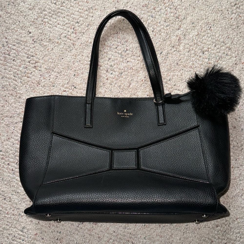 Kate Spade Black Tote Bag